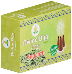 Divine Bija Incense Dhoop Cones | Sugandh | #182 182/466