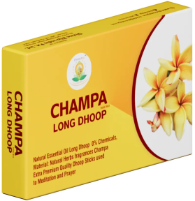 Divine Bija Long Dhoop Incense Sticks | Champa #211 211/466