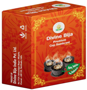 Divine Bija Premium Cup Sambrani | Loban #258 258/466