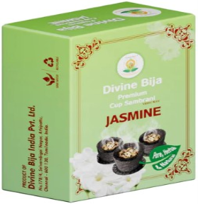 Divine Bija Premium Cup Sambrani Jasmine #261 261/466