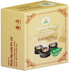 Divine Bija Premium Cup Sambrani Sandal #264 264/466