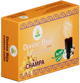 Divine Bija Sambrani Dhoop Stems | Champa #285 285/466