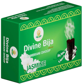 Divine Bija Sambrani Dhoop Stems | Jasmine #287 287/466