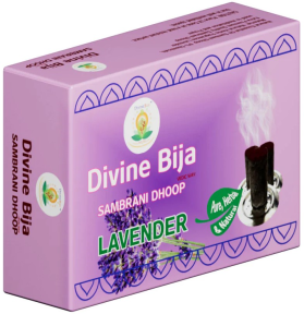 Divine Bija Sambrani Dhoop Stems | Lavender #288 288/466