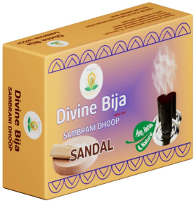 Divine Bija Sambrani Dhoop Stems | Sandal #291 291/466