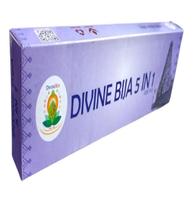 Divine Bija 5-in-1 | Natural Agarbatti Incense Sticks Jasmine | Rose | Sandal | Champa | Marikozhunthu - Fragrance #8 8/466