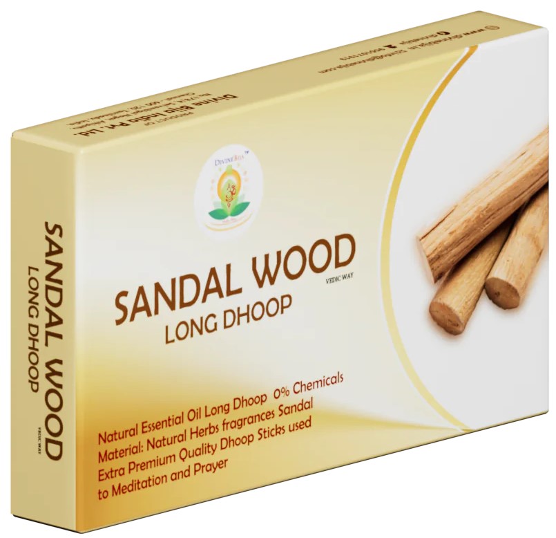 Divine Bija Long Dhoop Incense Sticks | Sandal Id219 #220/470