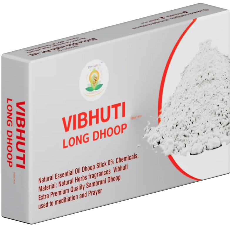 Divine Bija Long Dhoop Incense Sticks | Vibhuti Id221 #222/470