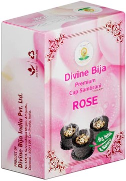 Divine Bija Premium Cup Sambrani Rose Id266 #267/470