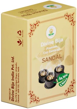 Divine Bija Premium Cup Sambrani Sandal Id267 #268/470