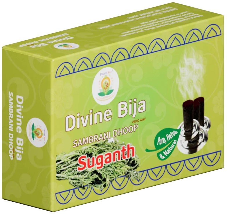 Divine Bija Sambrani Dhoop Stems | Sugandh Id295 #296/470