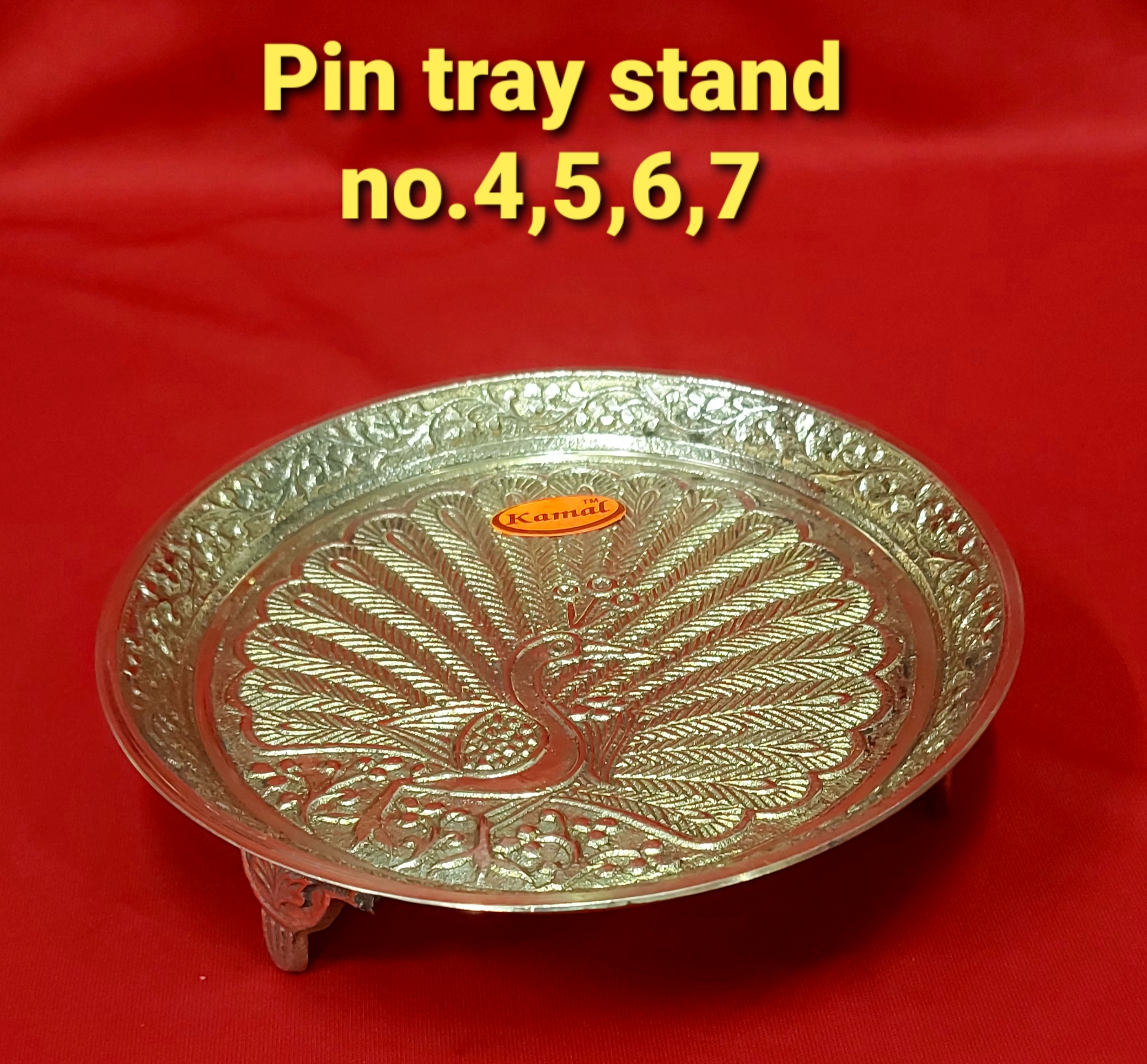 Divine Bija Brass Pin Tray with Pooja Divine Bija India Pvt Ltd | A story of motivation, passion and unconditional commitment